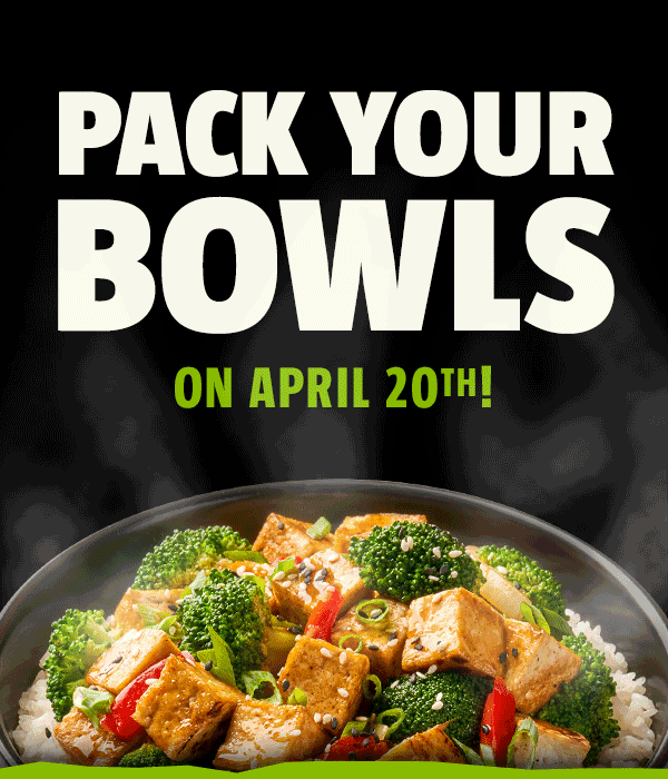 Genghis Grill, do you have any plans on April 20th?👀🤫💚 Genghis Grill