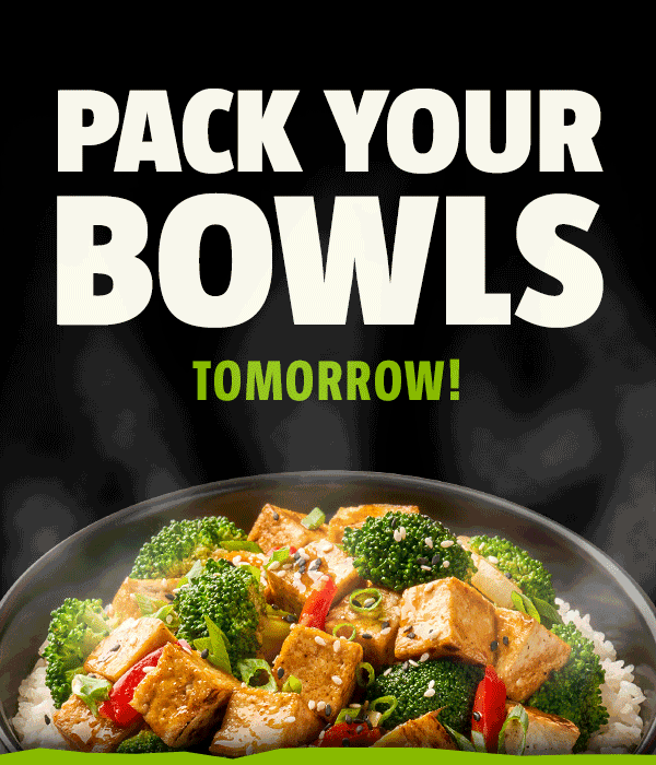 Genghis Grill, Pack Your Bowl Tomorrow!🔥💚😋 Genghis Grill